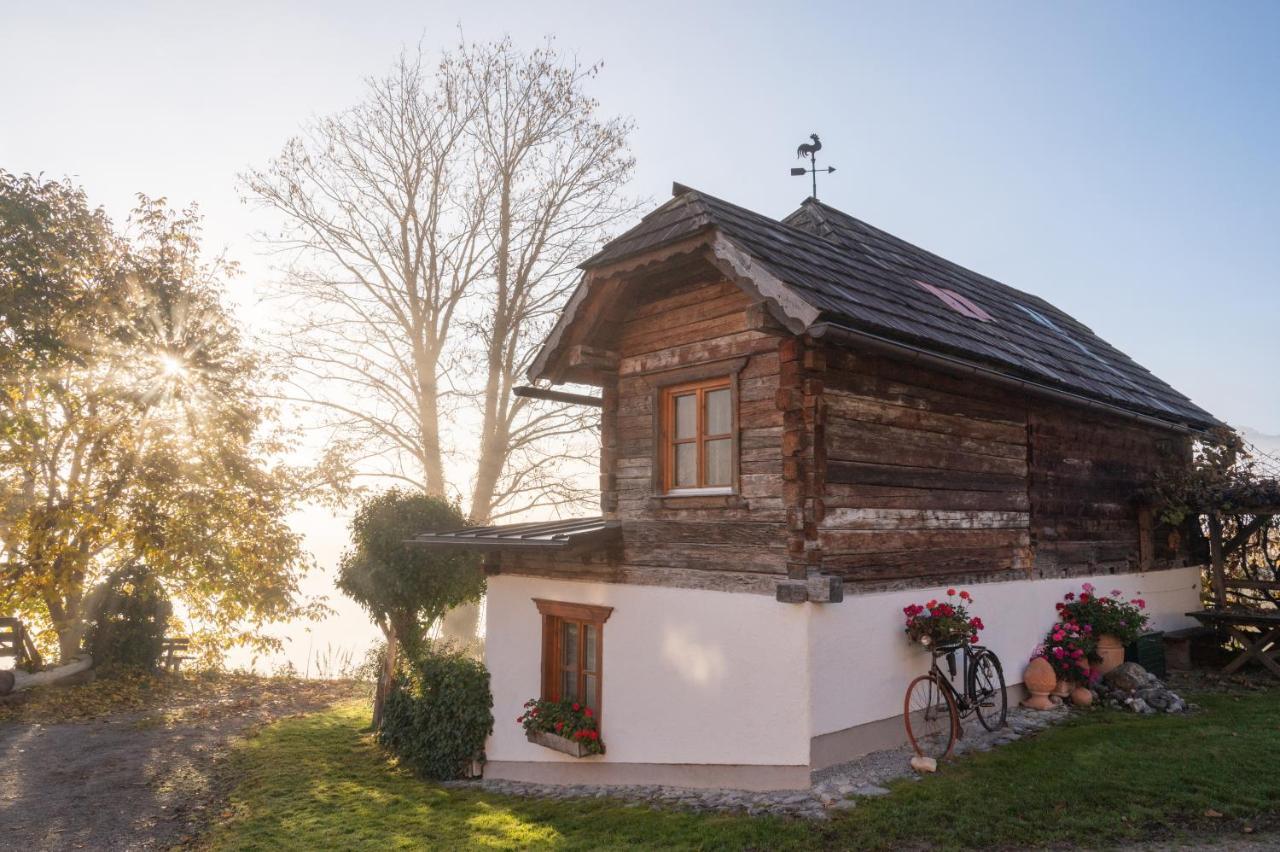 Troadkasten - Ferienhaus Am Bio-Bergbauernhof Aflenz Kurort Exterior photo